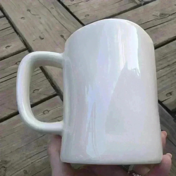 Rae Dunn sea mug with blue interior - Picture 3 of 4